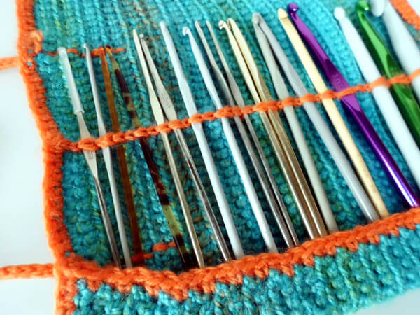 Roll up Crochet Hook Storage 