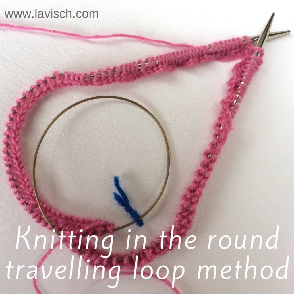 travelling loop method knitting