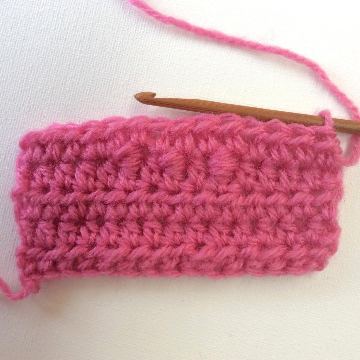 tutorial: crochet the bullion stitch - La Visch Designs