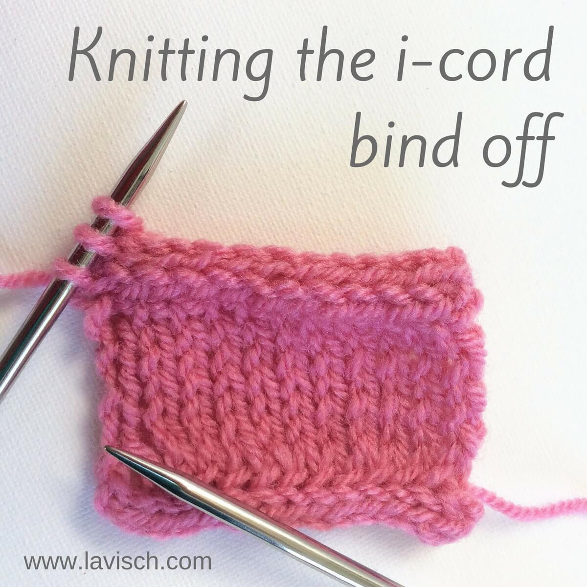 WIP my i cord. : r/knitting