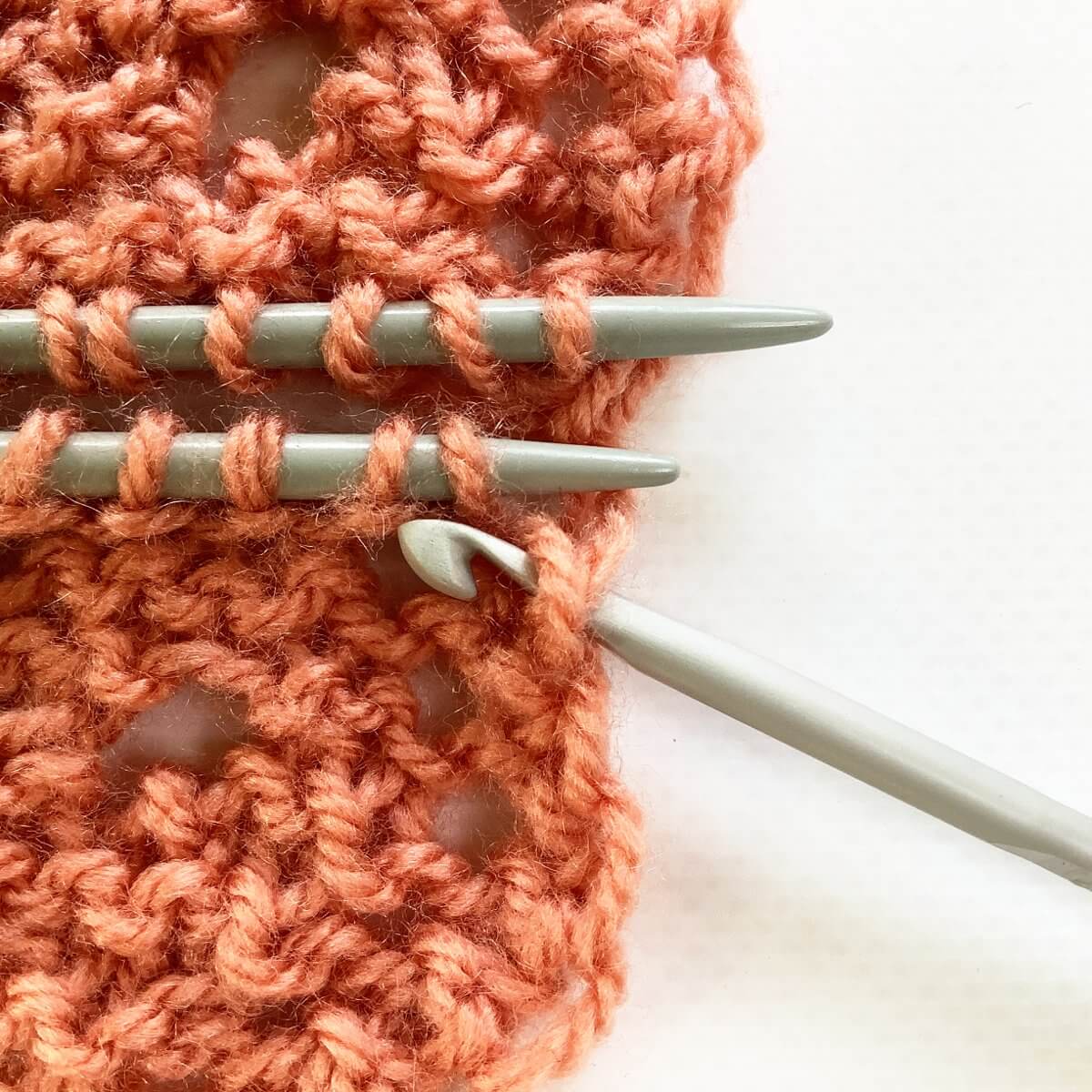 tutorial - Russian grafting garter stitch - La Visch Designs