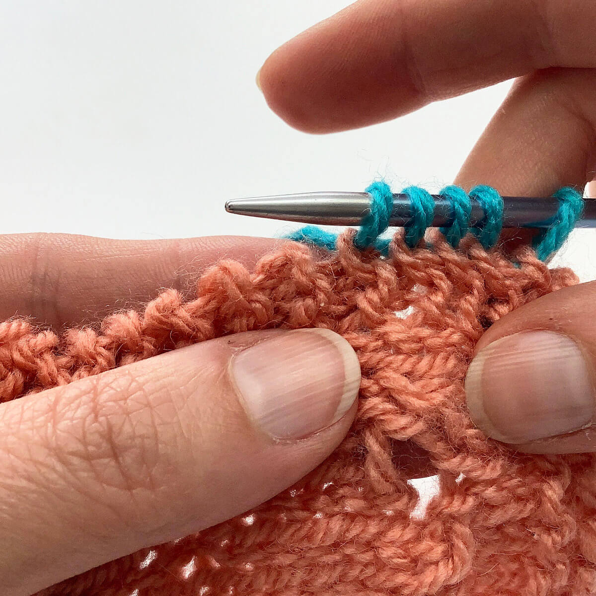 tutorial pick up and knit La Visch Designs